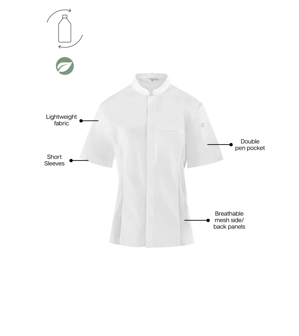 CHAQUETA UNISEX MANGA CORTA DYNAMIC