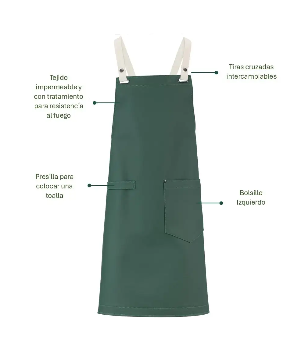 DELANTAL ECO-LEATHER