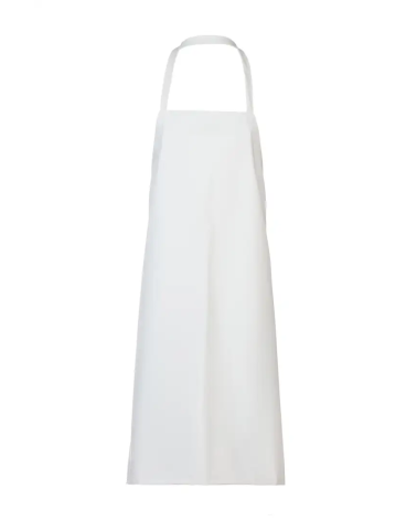 DELANTAL PVC CON RIZO LOIRE BLANCO