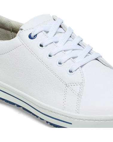 ZAPATILLA PIEL BIRKENSTOCK QO500 ANTIDESLIZANTE blanco detalle