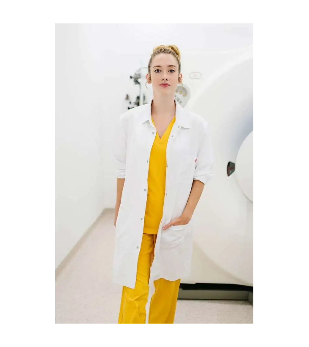 BATA MICROFIBRA CUELLO CAMISERO