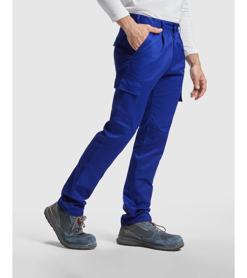 PANTALÓN MULTIBOLSILLOS UNISEX azulina