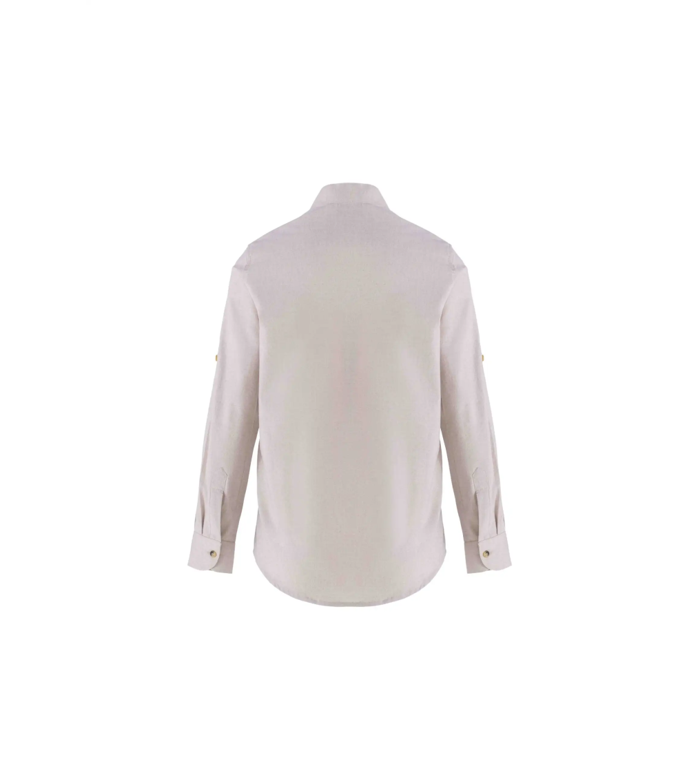 CAMISA CUELLO MAO UNISEX GRACE