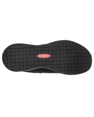 DEPORTIVA ANTIDESLIZANTE MUJER SKECHERS Negro suela