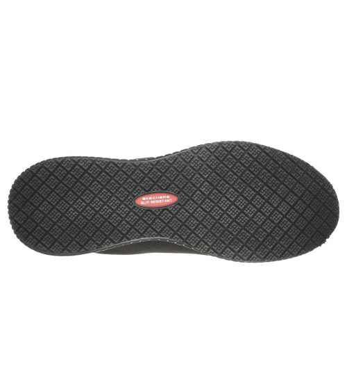 ZAPATILLA ANTIESTATICA HOMBRES SKECHERS Frente negro