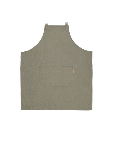 DELANTAL CON PETO CRUZADO PARA CAMARERO Verde