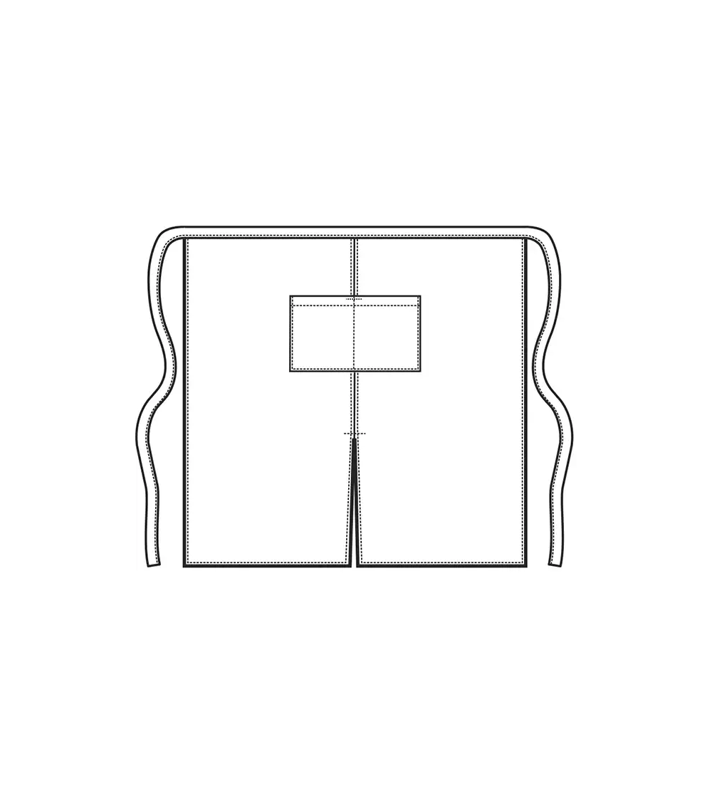 DELANTAL FRANCES RESISTENTE PARA HOSTELERÍA