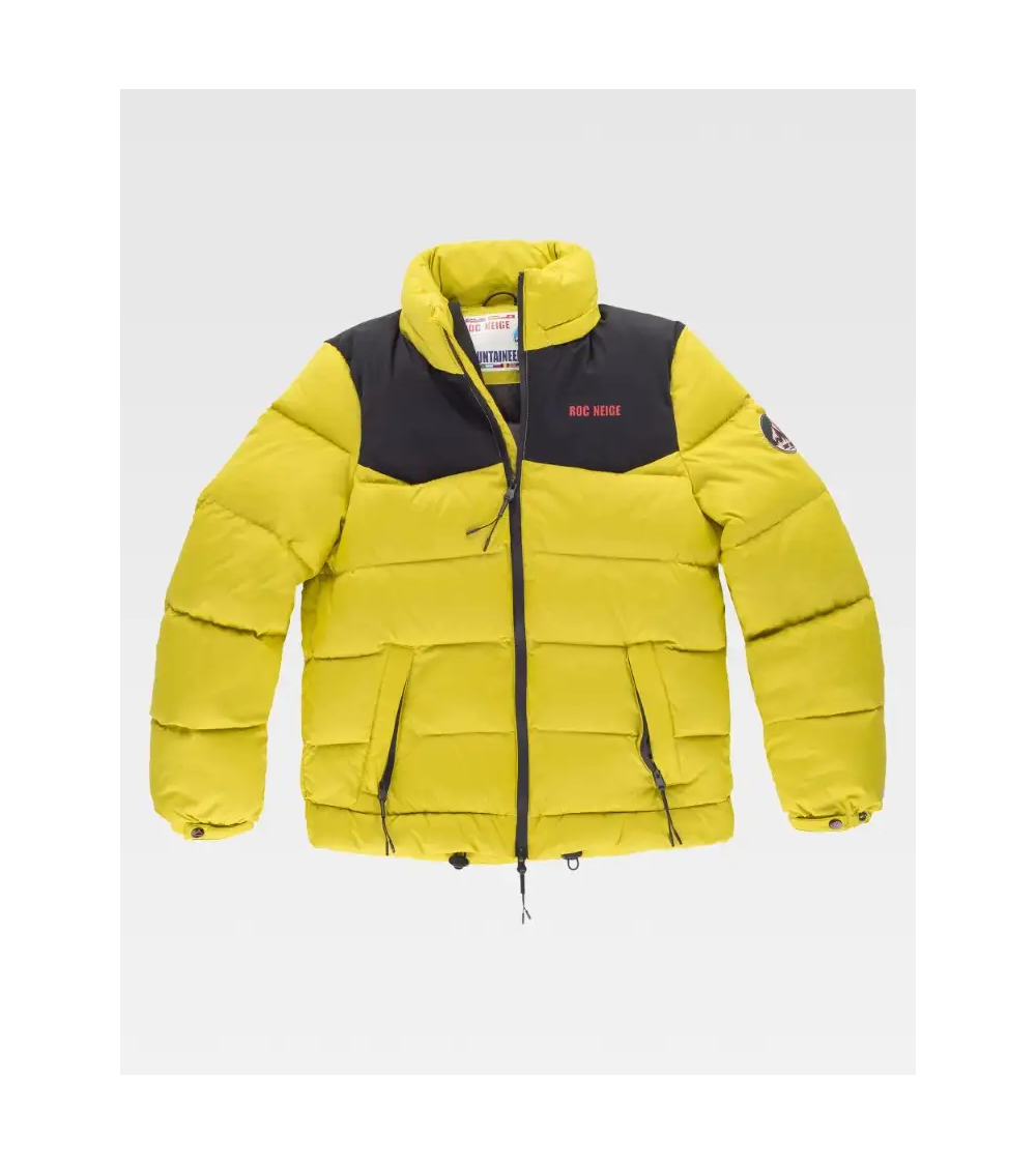 PARKA CON CAPUCHA Y RELLENO DE PLUMAS