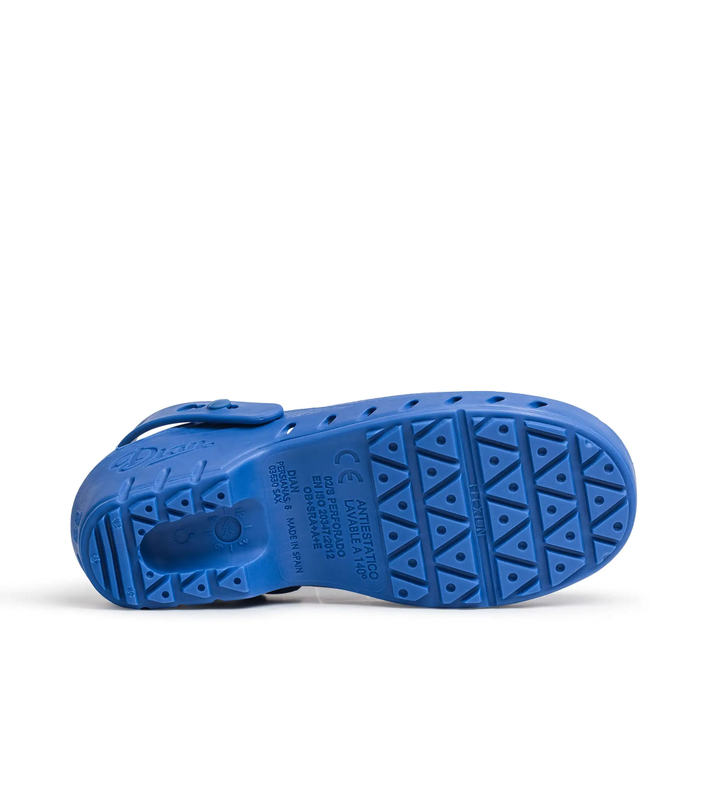 ZUECOS SANITARIO PERFORADO AZULINA