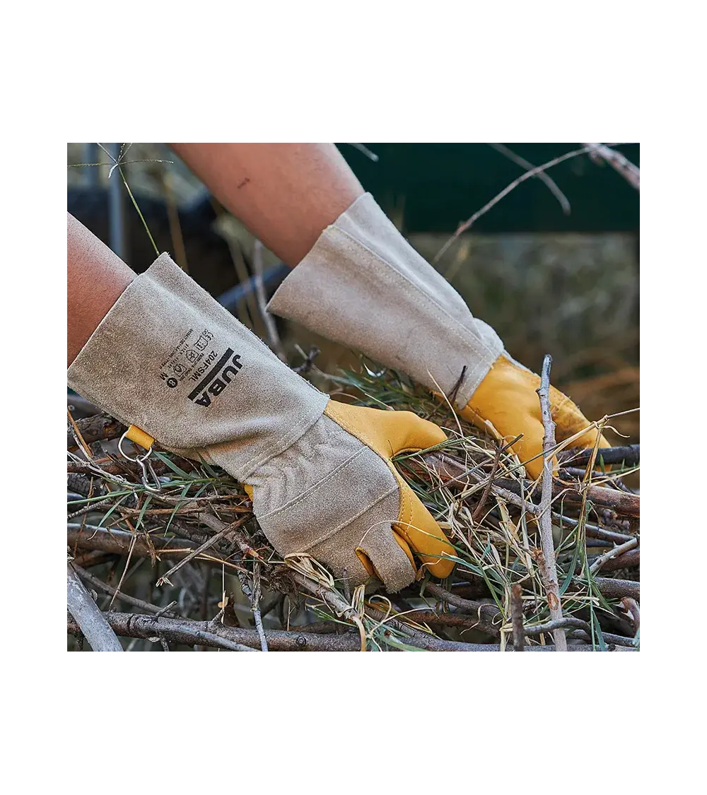 GUANTE FORESTAL CUERO HIDRÓFUGO