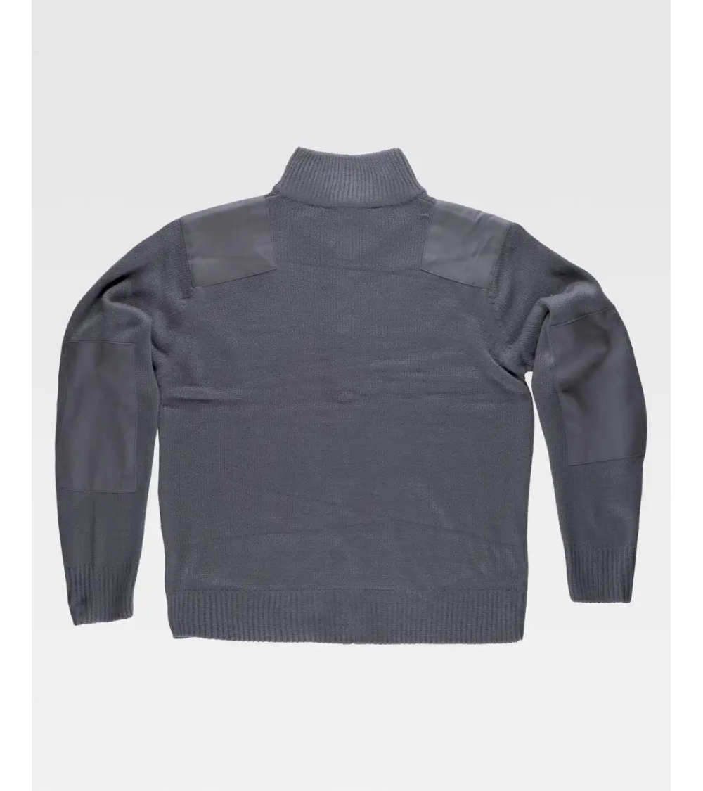 CHAQUETA CON REFUERZOS Gris