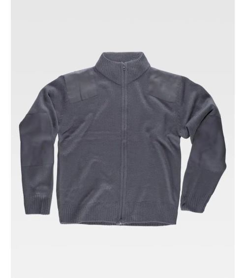 CHAQUETA CON REFUERZOS Gris