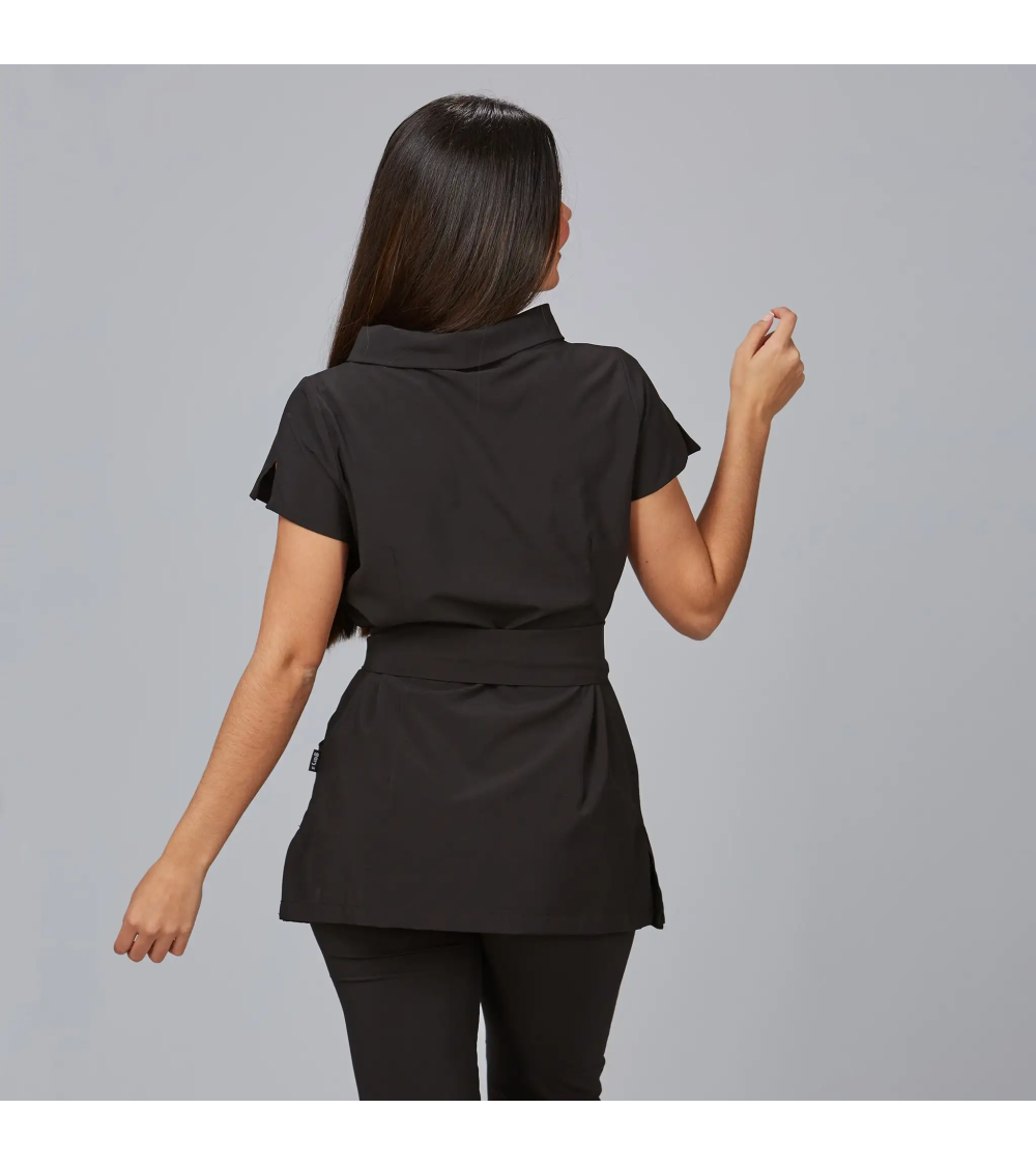 BLUSA ELÁSTICA PARA ESTÉTICAS FRENTE