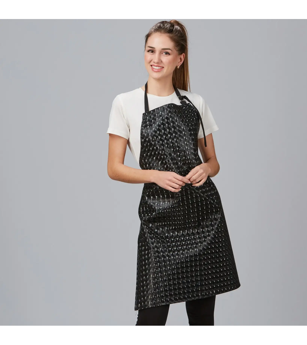 DELANTAL METALIZADO PARA ESTÉTICAS FRENTE