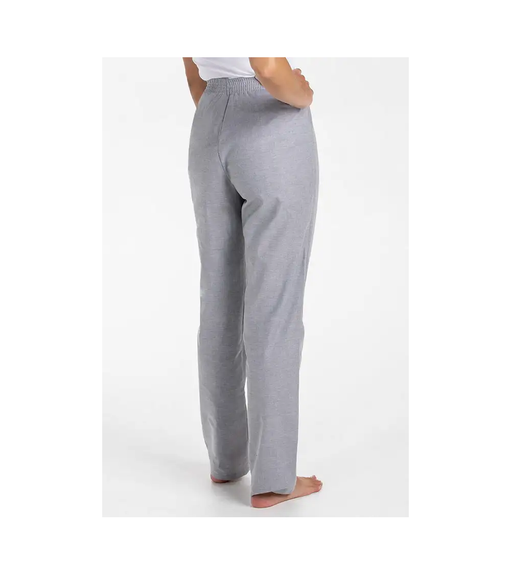 PANTALON SANITARIO UNISEX GRIS FRENTE