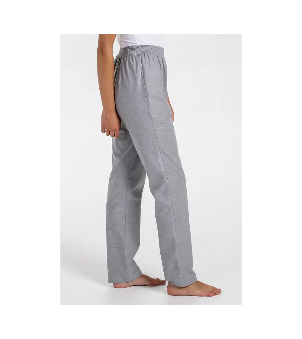 PANTALON SANITARIO UNISEX GRIS FRENTE