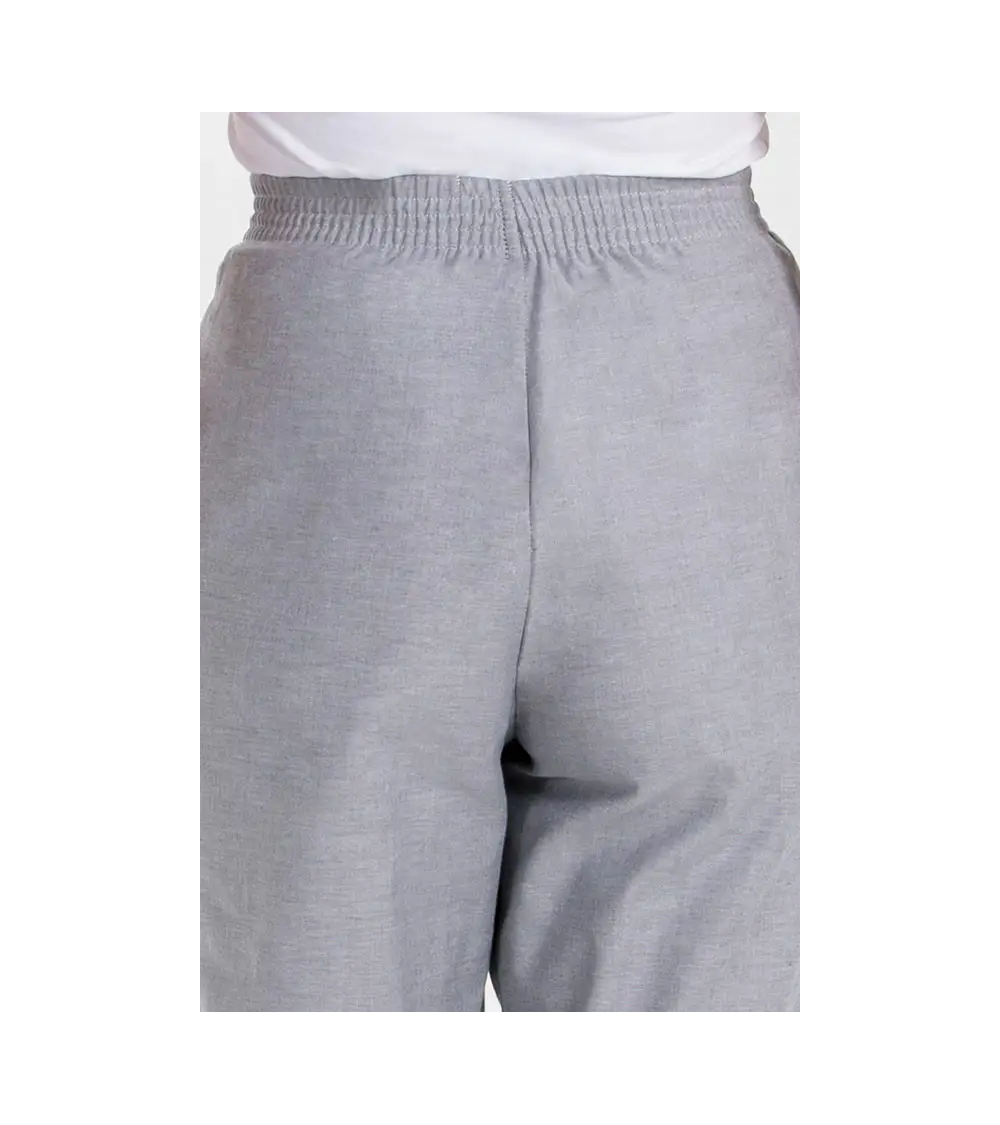 PANTALON SANITARIO UNISEX GRIS FRENTE