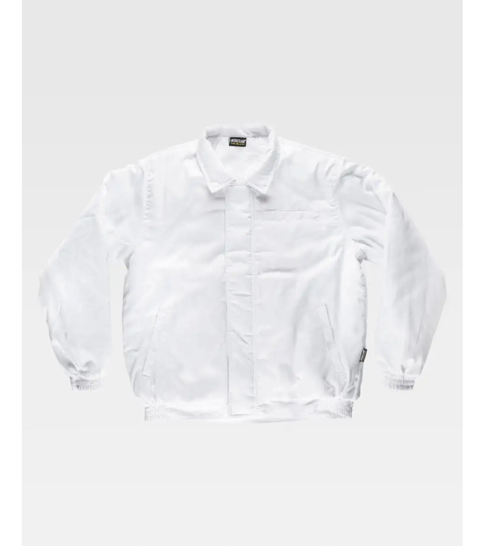 CAZADORA ACOLCHADA BASIC INDUSTRIAL BLANCO