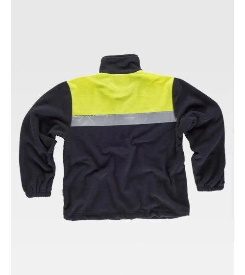 CHAQUETA POLAR ALTA VISIBILIDAD BICOLOR