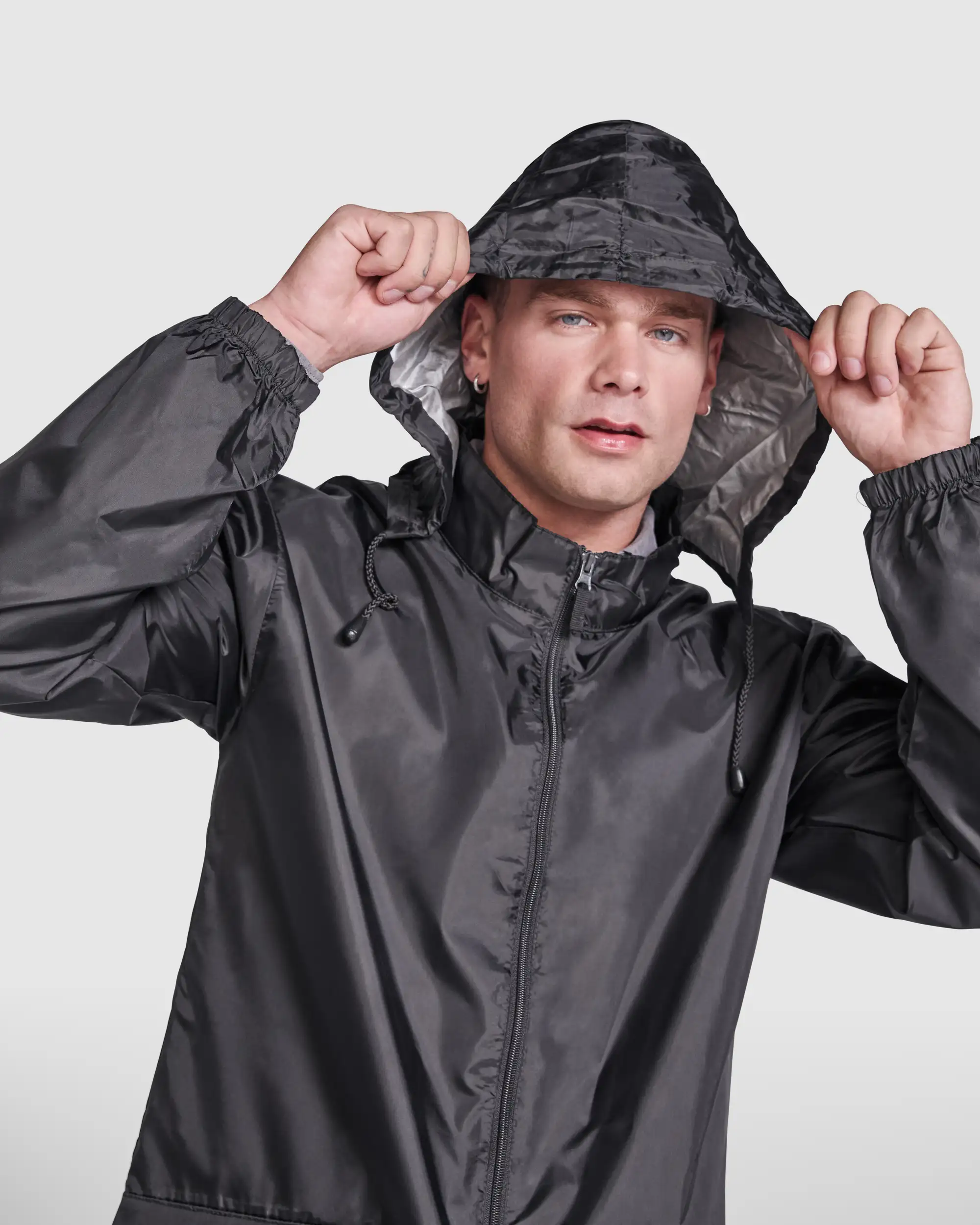 ⭐ CHUBASQUERO IMPERMEABLE UNISEX Azules de Vergara