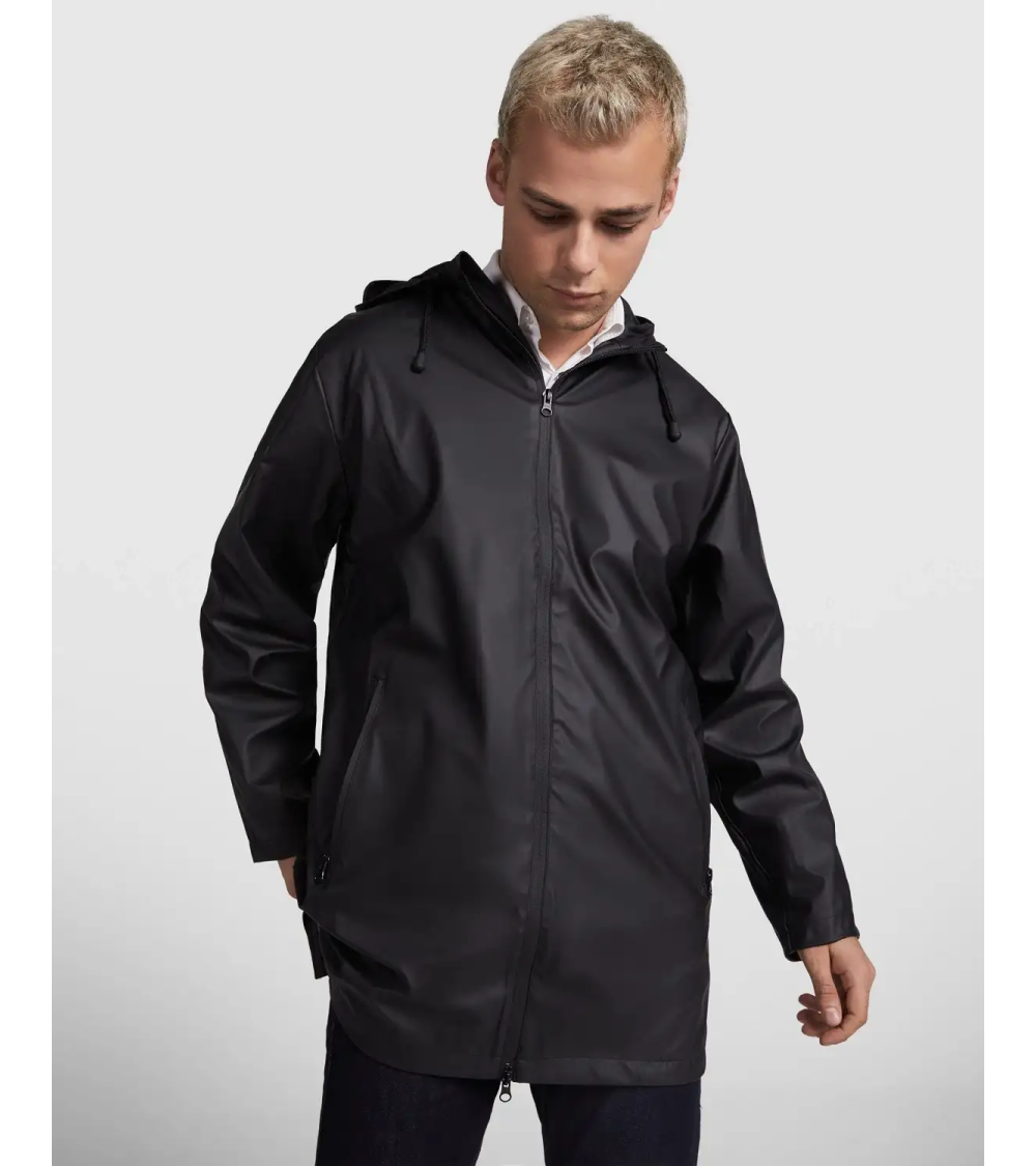 CHUBASQUERO IMPERMEABLE HOMBRE NEGRO VERDE MODELOS