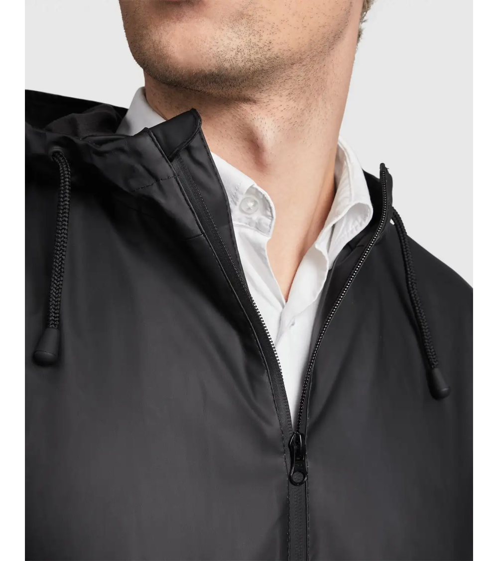 CHUBASQUERO IMPERMEABLE HOMBRE NEGRO VERDE MODELOS