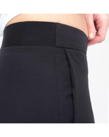 PANTALÓN SLIM FIT MUJER RECEPCIÓN HOSTELERIA DETALLE CINTURA COSTADO