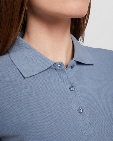 POLO MUJER MANGA CORTA ALGODÓN COLORES