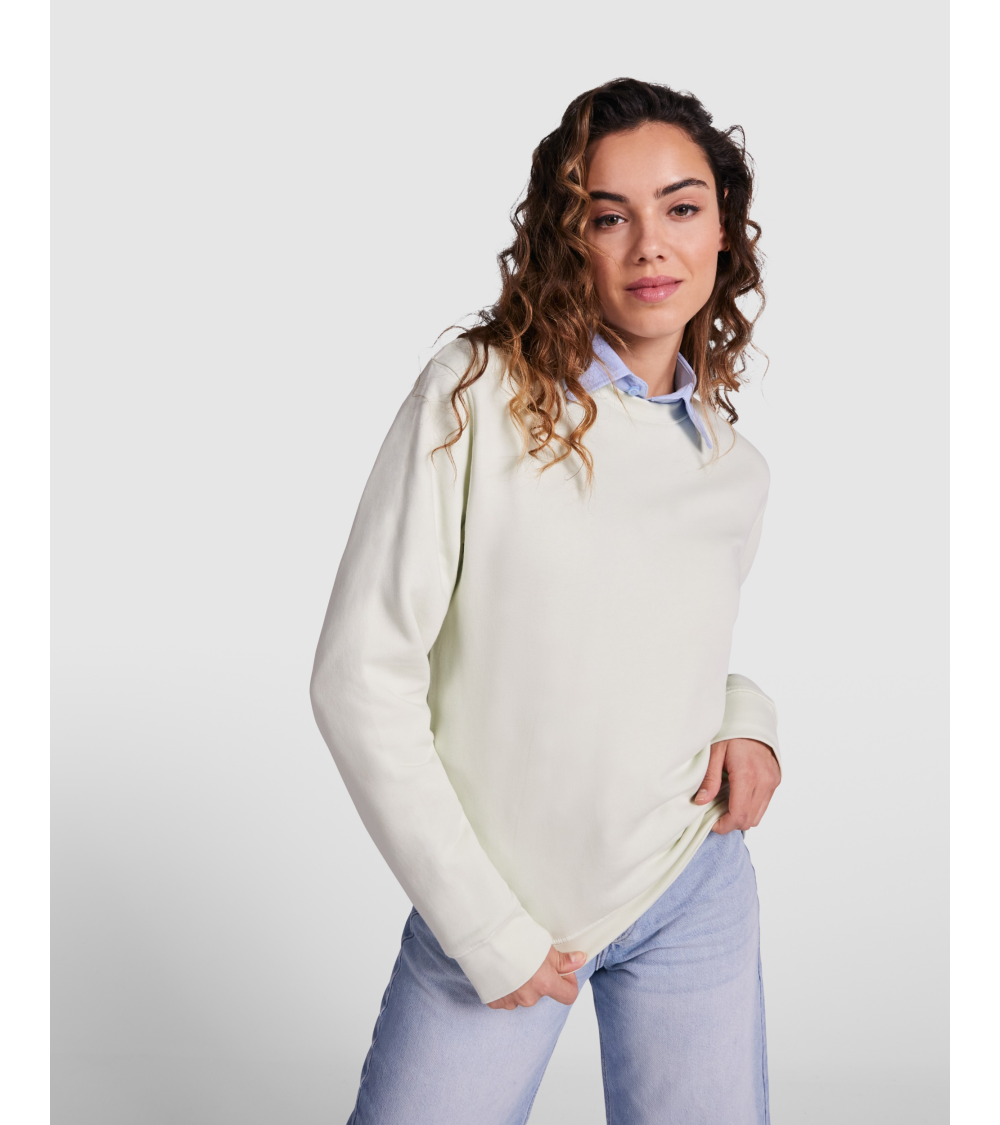 SUDADERA CUELLO CAJA BLANCO MODELO