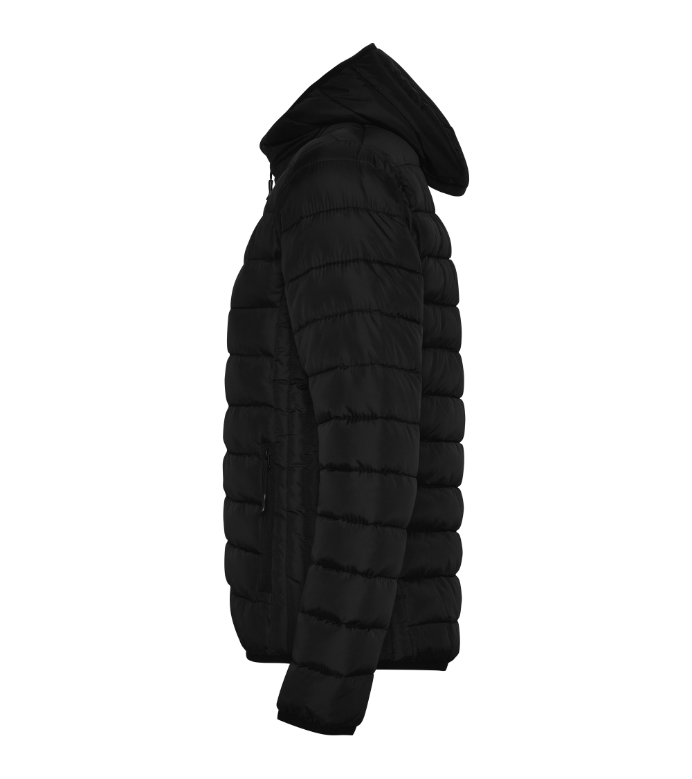 CHAQUETA MUJER TIPO PLUMA CON CAPUCHA EJEMPLO DE USO