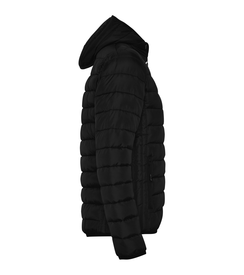 CHAQUETA MUJER TIPO PLUMA CON CAPUCHA EJEMPLO DE USO