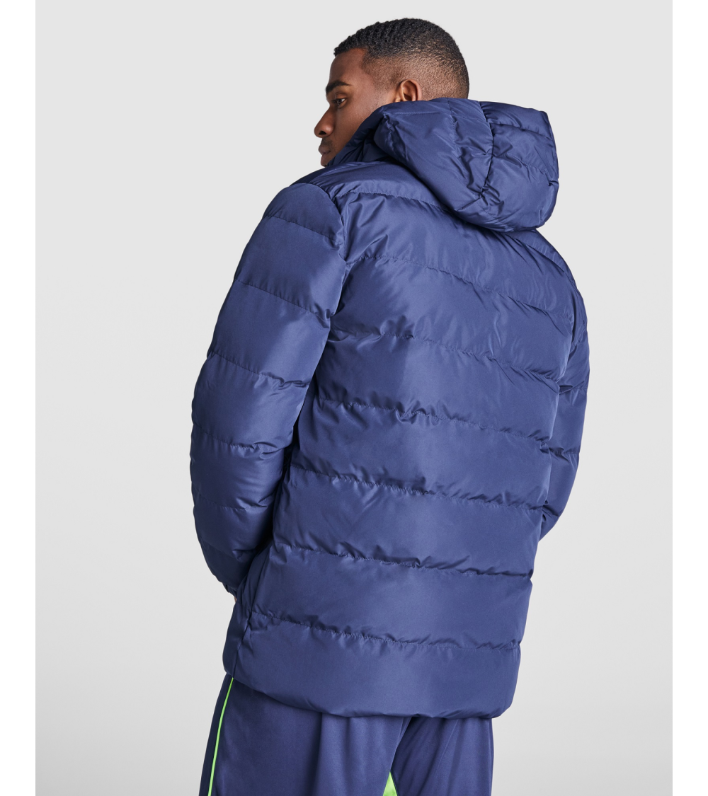 PARKA DEPORTIVA ACOLCHADA AZUL MARINO FRENTE