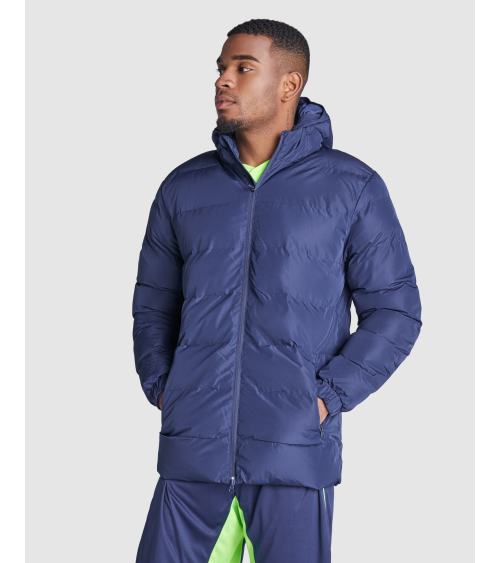 PARKA DEPORTIVA ACOLCHADA AZUL MARINO FRENTE