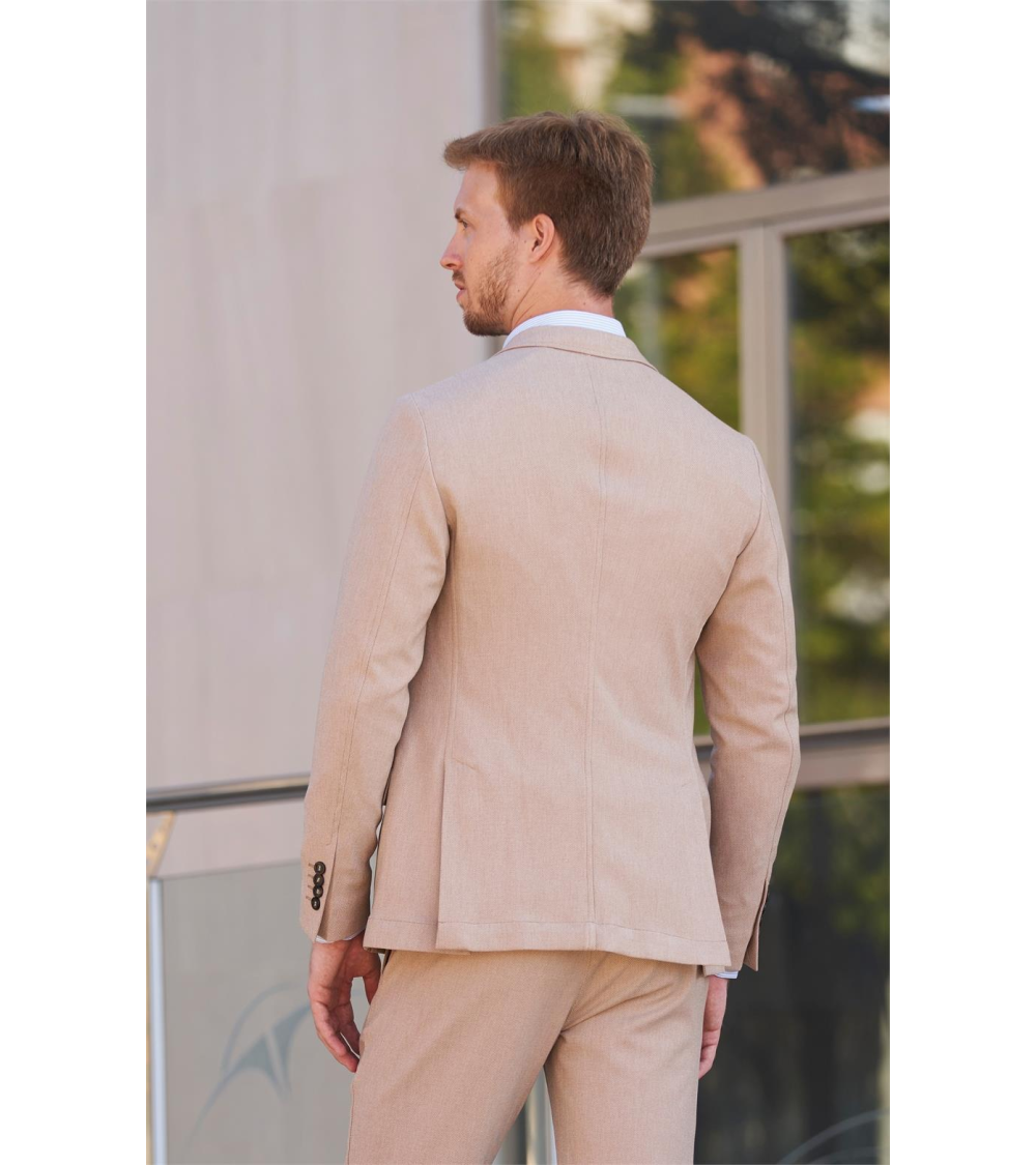 AMERICANA MASCULINA PARA HOSTELERÍA TOSTADO FRENTE