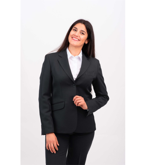 AMERICANA MUJER CLÁSICA RECEPCIÓN CONSERJERÍA GRIS MARENGO FRENTE