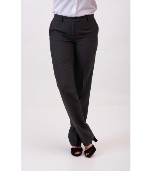 PANTALÓN VESTIR MUJER RECEPCIÓN CONSERJERÍA GRIS MARENGO FRENTE