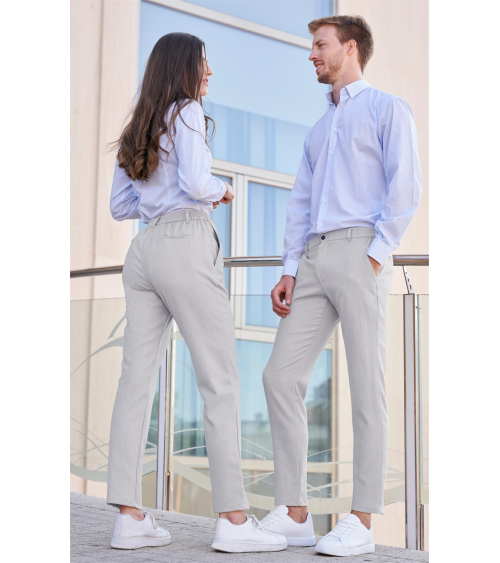 PANTALÓN HOMBRE HOSTELERÍA RECEPCIÓN GRIS