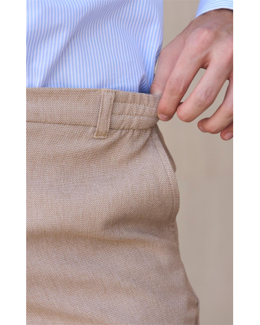 PANTALÓN HOMBRE HOSTELERÍA RECEPCIÓN DETALLE CINTURA