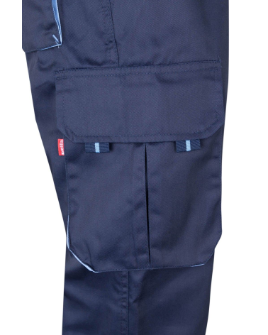 PANTALÓN MULTIBOLSILLOS BICOLOR INDUSTRIA MARINO CELESTE BOLSILLO