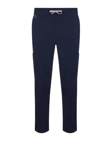 PANTALÓN SANITARIO TACTO SUAVE REPELENTE LIQUIDOS MARINO FRENTE