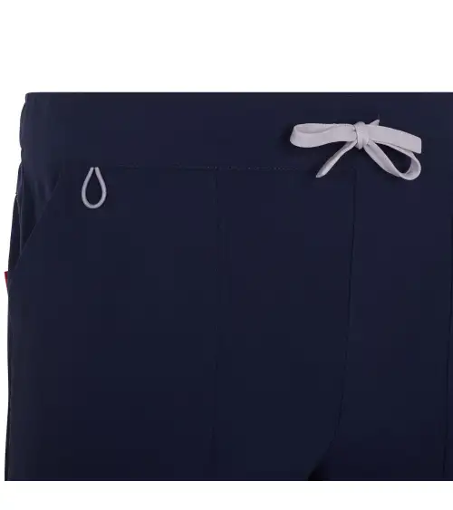 PANTALÓN SANITARIO TACTO SUAVE REPELENTE LIQUIDOS MARINO FRENTE