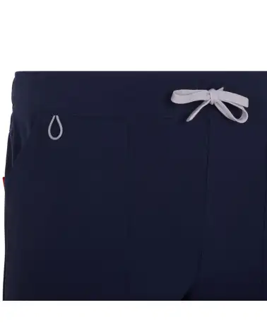 PANTALÓN SANITARIO TACTO SUAVE REPELENTE LIQUIDOS MARINO DETALLE AJUSTE