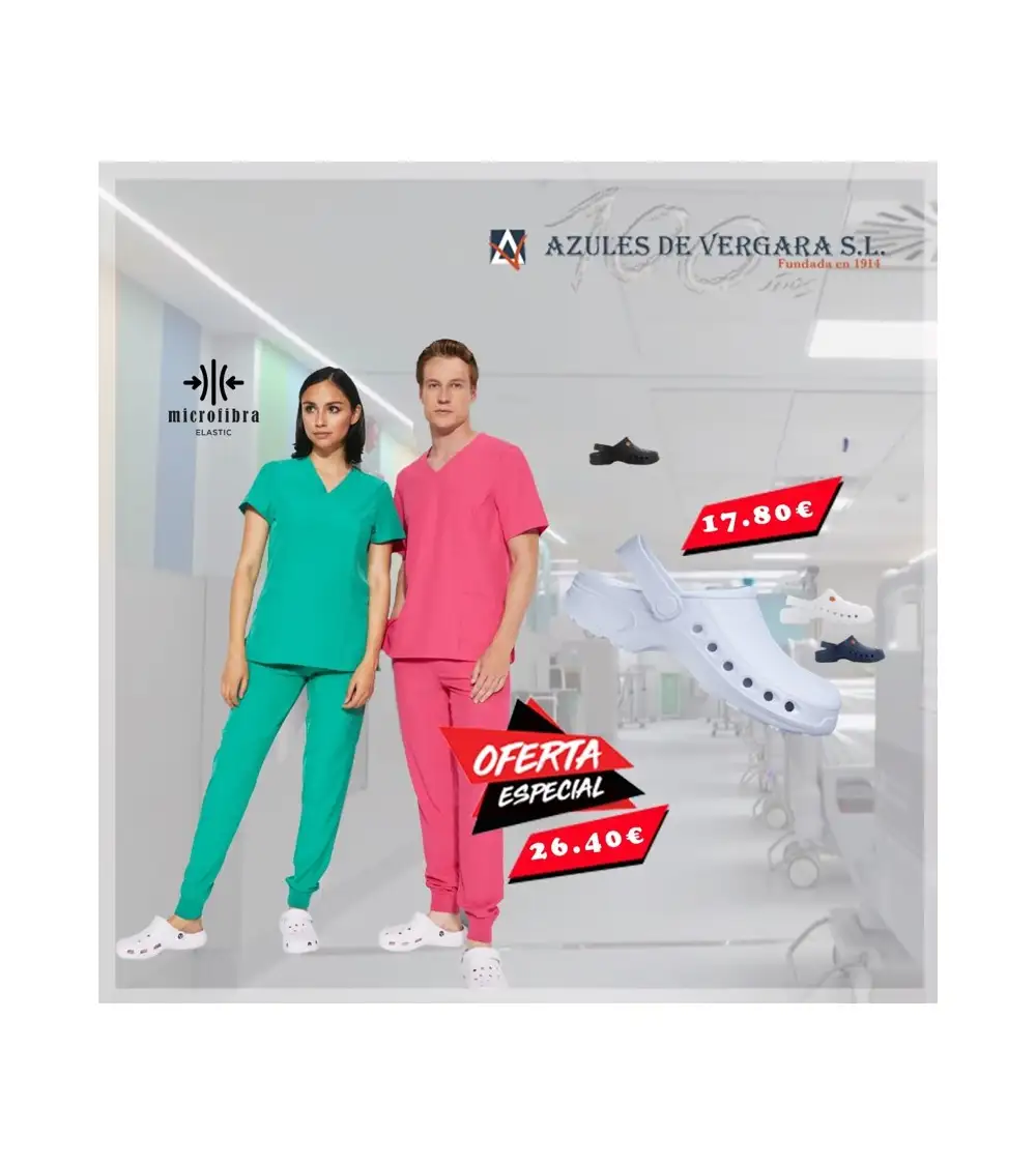 PACK PIJAMA SANITARIO MICROFIBRA