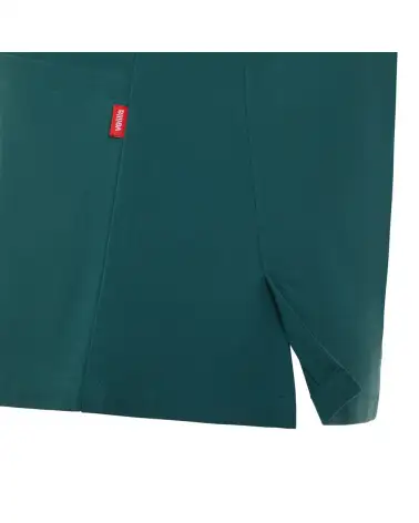 CASACA MUJER TACTO SUAVE REPELENTE LIQUIDOS VERDE OSCURO ABERTURA