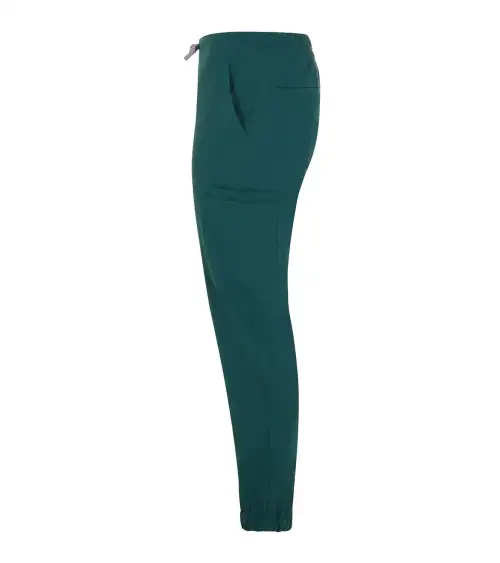 PANTALÓN JOGGER TACTO SUAVE REPELENTE LIQUIDOS VERDE OSCURO FRENTE