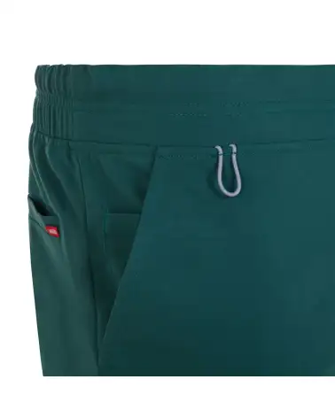 PANTALÓN JOGGER TACTO SUAVE REPELENTE LIQUIDOS VERDE OSCURO BOLSILLO