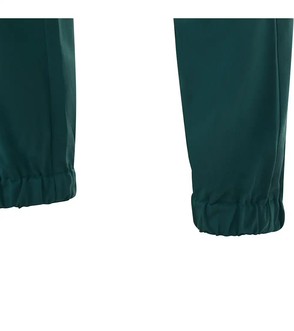 PANTALÓN JOGGER TACTO SUAVE REPELENTE LIQUIDOS VERDE OSCURO FRENTE
