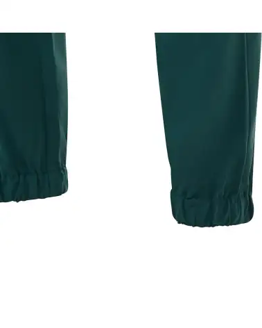 PANTALÓN JOGGER TACTO SUAVE REPELENTE LIQUIDOS VERDE OSCURO BAJO GOMA