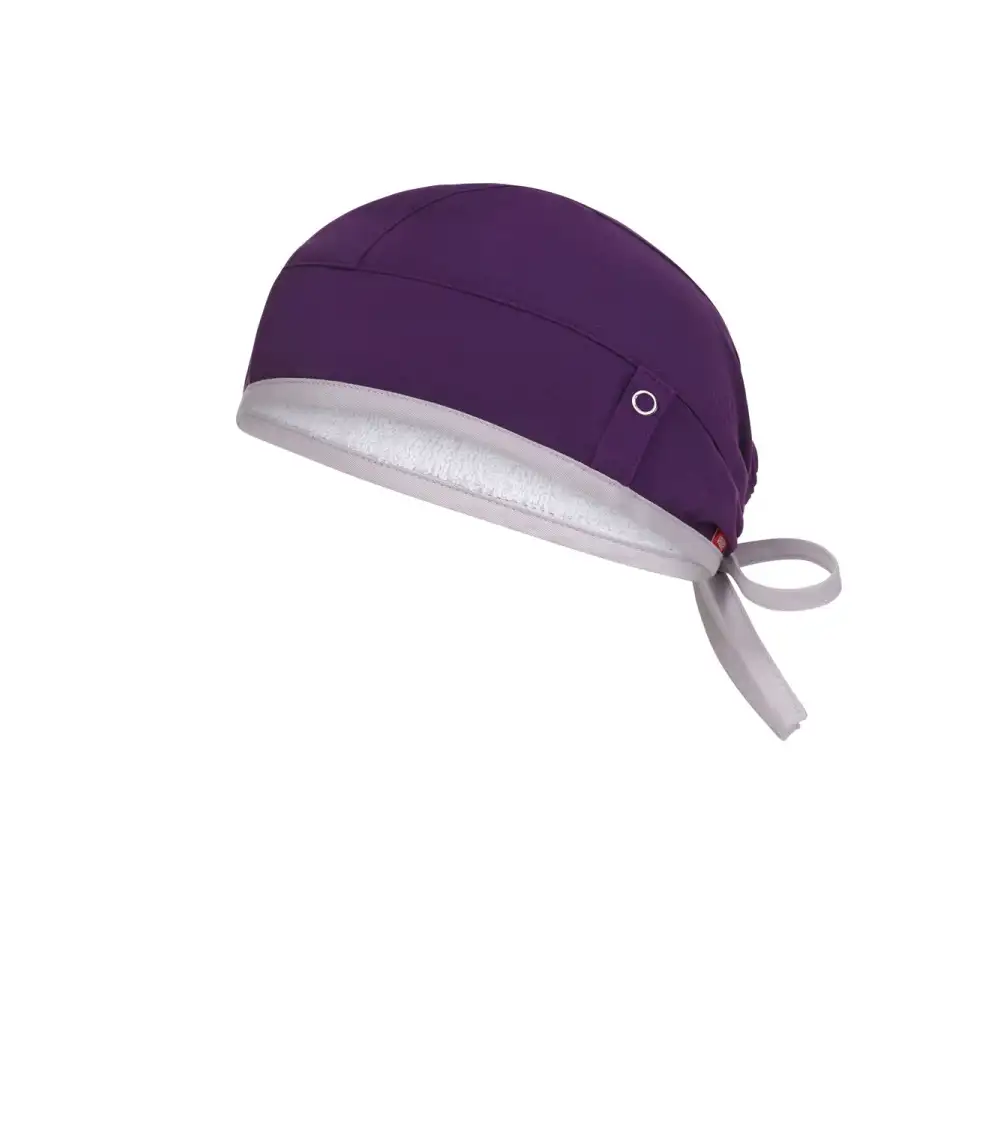 GORRO SANITARIO TACTO SUAVE REPELENTE LIQUIDOS MORADO COSTADO