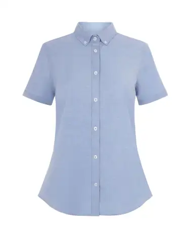 CAMISA MUJER OXFORD MANGA CORTA STRETCH